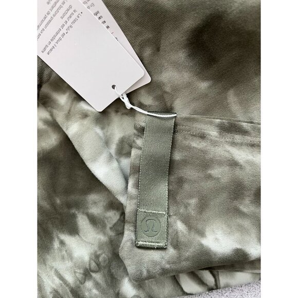 Lululemon Customizable Snap Scarf Diamond Dye Olive Green NWT Soft Stretch Wrap - Picture 7 of 9